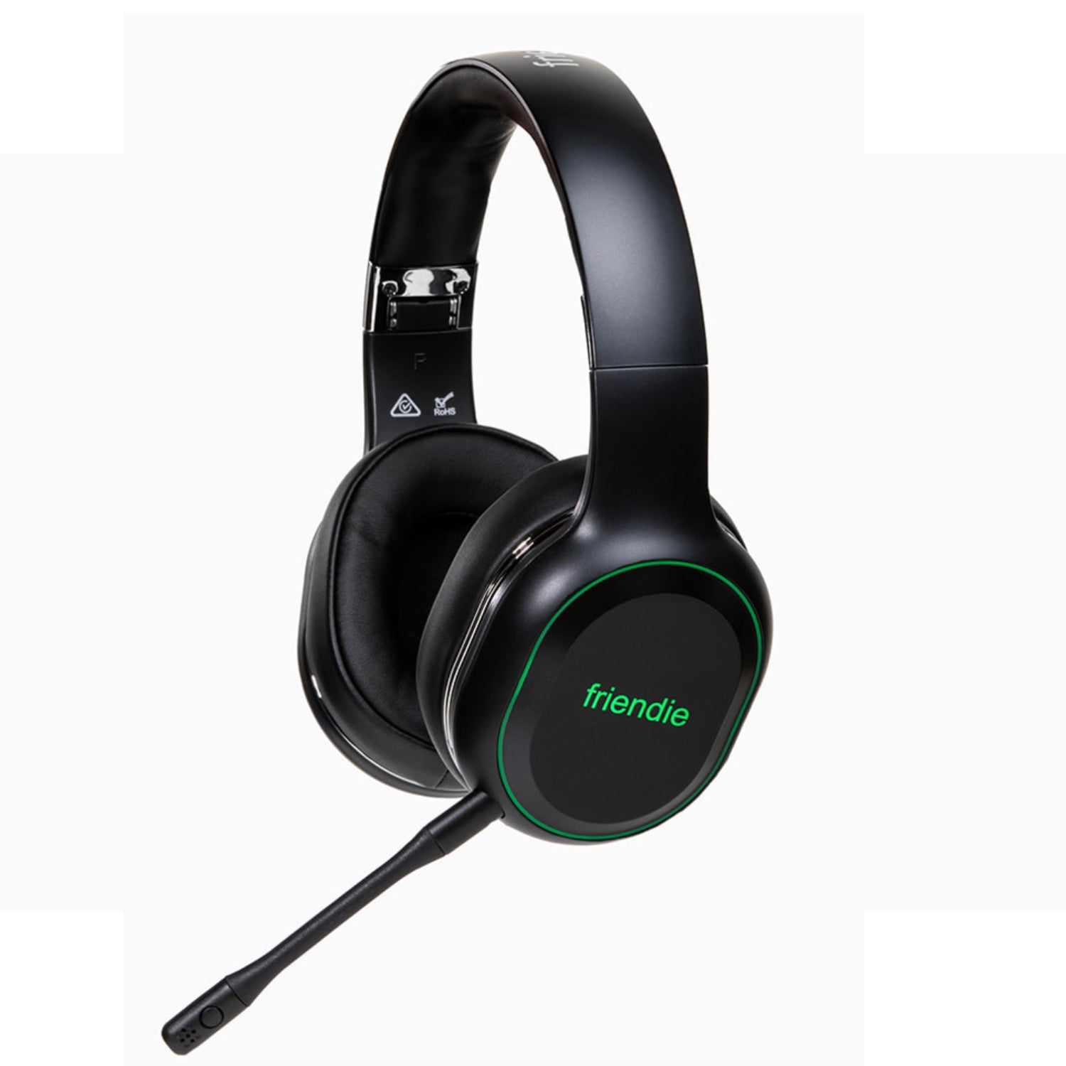 AIR Duo Matte Black (Over Ear Wireless Headphones)-4